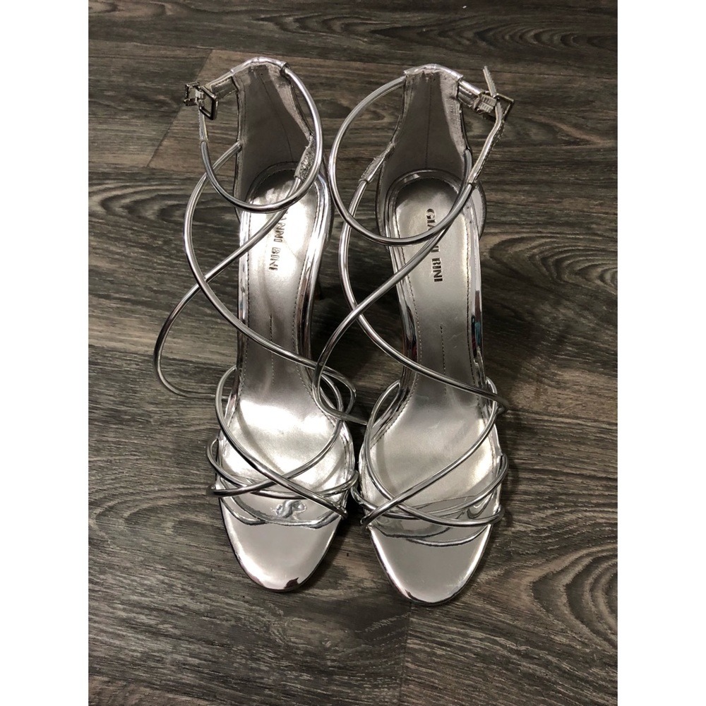 Gianni Bini Silver Heels
